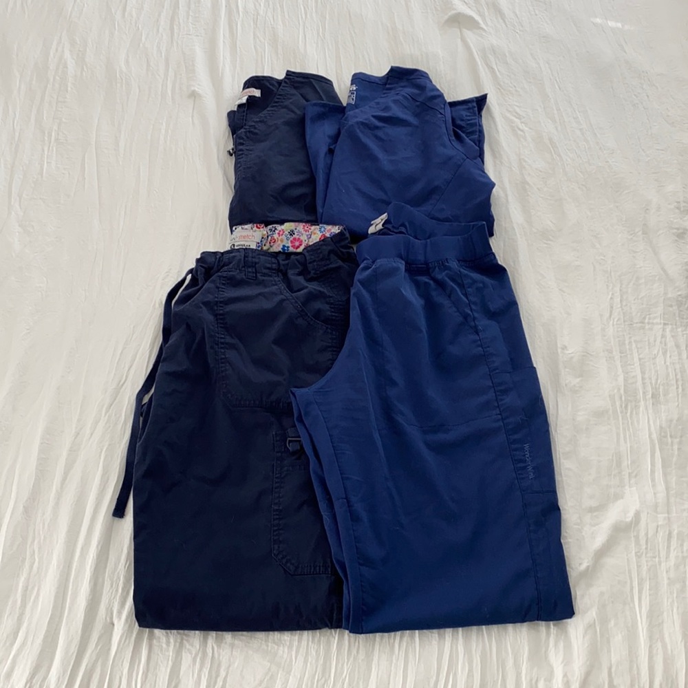 Navy Scrub Set